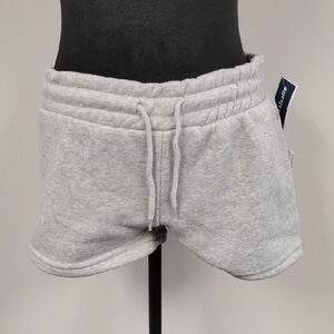 Love Streak Women's Cozy Gray Athletic Shorts, Sz S